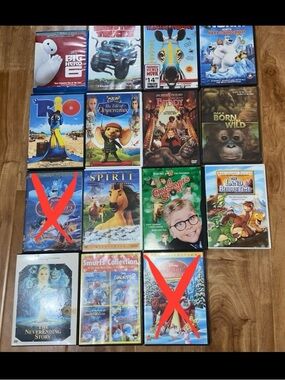 DVD Movie Collection Bundle Lot of 13 Family Kids Movie Night Fun Films
